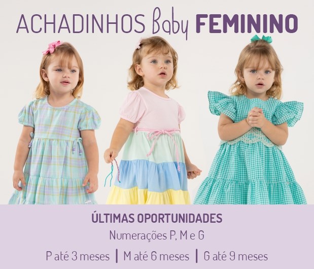 Achadinhos Baby Feminino