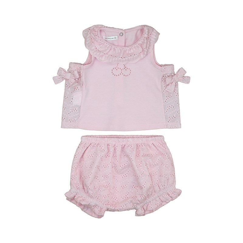 Bata / Calcinha Infantil/Baby Em Cotton Alquimia - 1+1 Rosa Claro