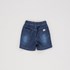 Bermuda Infantil Masculina Jeans Moletom AZUL JEANS
