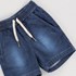 Bermuda Infantil Masculina Jeans Moletom AZUL JEANS