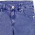 Bermuda Masculina Infantil / Teen Em Sarja Com Lycra - Two Azul Jeans