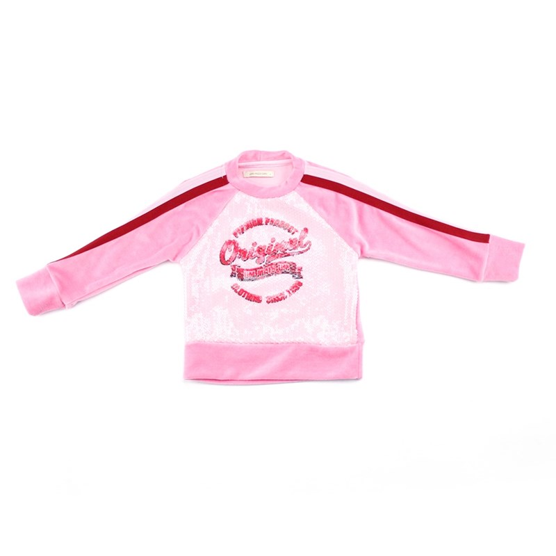 Blusa Feminina Infantil / Kids Em Malha - 1+1 Pink