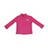 Blusa Infantil / Baby Em Malha Canelada Listrada Com Detalhe Lateral Em Cadarço - Um Mais Um Pink Tamanho G