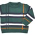Blusa Infantil / Baby Em Tricot Com Patch De Cachorrinho - Um Mais Um Verde