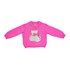 Blusa Infantil / Baby Em Tricot - Um Mais Um Pink Tamanho G