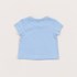 Blusa Infantil Baby Feminina Bordado No Decote " MY LITTLE BABY" Azul Claro