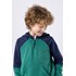 Blusa infantil masculina de abrigo em moletinho Verde Escuro