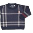 Blusa tricot infantil / baby masculina Marinho