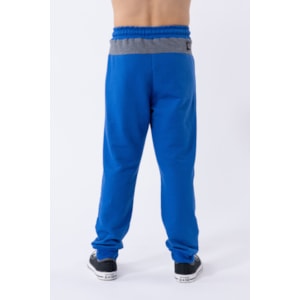 Calça infantil masculina de moletom Azul Escuro
