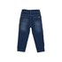 Calça jeans infantil masculina com elástico regulador interno Única
