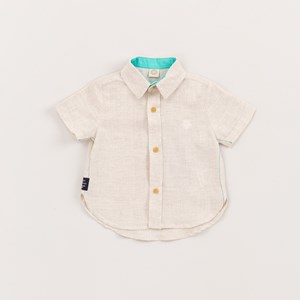 Camisa Infantil Baby Masculina Chambray CRU