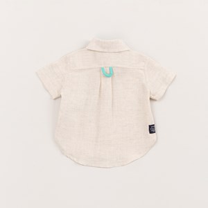 Camisa Infantil Baby Masculina Chambray CRU