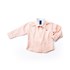 Camisa Infantil / Baby Masculina Em Chambay Oxford Liso - 1+1 Laranja Escuro