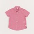 Camisa Infantil Masculina Voil Xadrez Vermelho