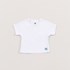 Camiseta Infantil Baby Feminina Em Malha Branco Tamanho P