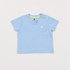 Camiseta Infantil Baby Masculina Básica Azul Claro Tamanho P