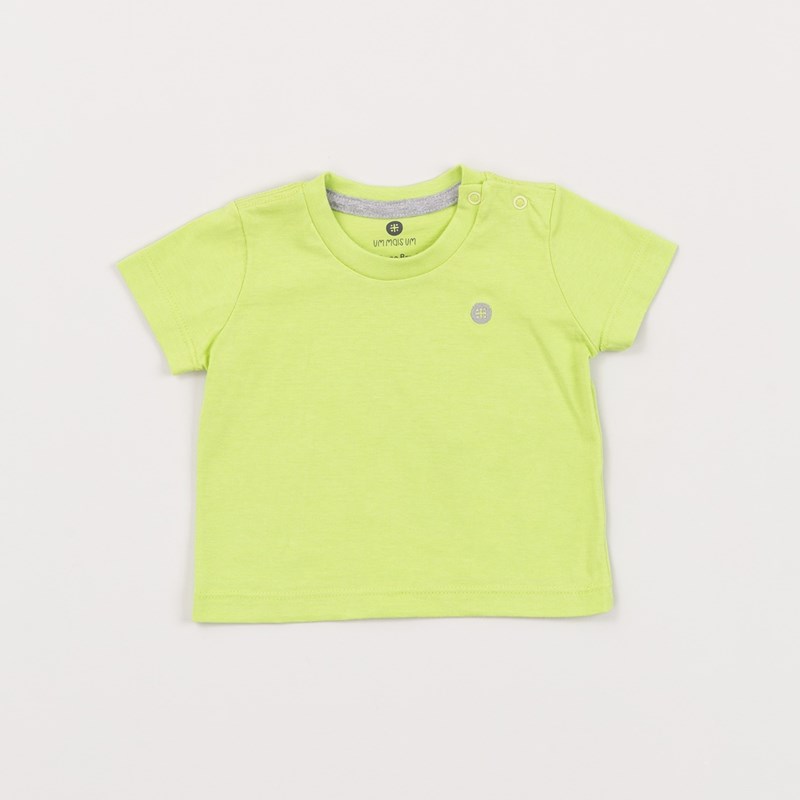 Camiseta Infantil Baby Masculina Básica LIMA