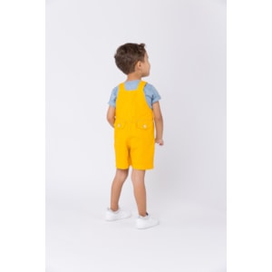 Camiseta infantil masculina color vintage malha 100% algodão Azul Jeans