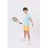 Camiseta infantil masculina malha dry fit furadinha Acqua Tamanho 4