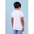 Camiseta infantil masculina malha silkada Branco