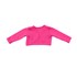 Casaco De Tricot Feminino Infantil / Baby Com Laço Em Fio Seridó - 1+1 Pink