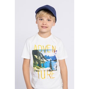 Conjunto de camiseta infantil masculina em malha 100% algodão e bermuda infantil masculina de moleto