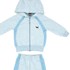 Conjunto Infantil/Baby Masculino Jaqueta + Calça Em Moletom Com Linho Sem Felpa - Um Mais Um Azul Claro