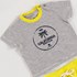 Conjunto Infantil Baby Masculino T-Shirt Listrada CALIFORNIA + Bermuda Moletom LIMA