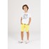 Conjunto Infantil Masculino T-Shirt LETRAS + Bermuda Moletinho LIMA