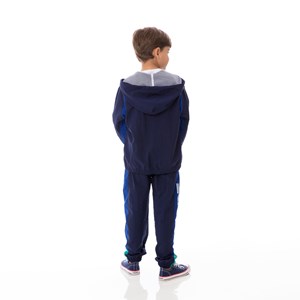 Jaqueta infantil/kids masculino em nylon tac tel - um mais um