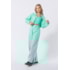 Jaqueta teen feminina sarja color Verde Menta Tamanho 12