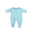 Macacão Baby / Maternidade Em Sarja Acetinada Modelo Unissex -1+1 Azul