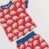 Pijama Infantil Masculino Estampa Elefantes Vermelho