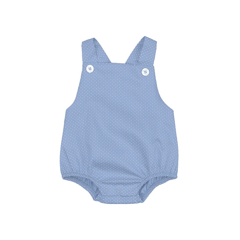 Pimpão Feminino Infantil / Baby Em Tricoline Silky - 1+1 Azul Claro