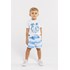 Short Água Infantil Baby Masculino Estampado Sem Cueca Azul Claro Tamanho P