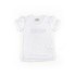 T-Shirt Feminina Infantil / Teen Em Tule Com Elastano - Twoin Branco
