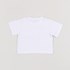 T-Shirt Feminina Teen Estampa Frontal "MUSHROOM" Detalhe Cadarço No Decote Branco