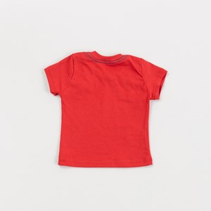 T-Shirt Infantil Baby Masculina Básica Vermelho