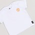 T-Shirt Infantil Baby Masculina Estampa 'CARINHA' Branco
