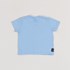 T-Shirt Infantil Baby Masculina Estampa 'PATINETE' Azul Claro