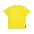 T-Shirt Infantil / Kids Em Meia Malha Penteada Com Estampa Frontal E Bordado - Um Mais Um Amarelo Canario