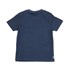 T-Shirt Infantil / Kids Em Meia Malha Penteada Com Estampa Frontal - Um Mais Um Marinho