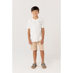 T-Shirt Infantil Masculina Com Estampas OFF WHITE