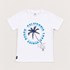 T-Shirt Infantil Masculina Estampa CALIFÓRNIA Branco Tamanho 4