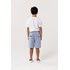 T-Shirt Infantil Masculina Estampa Frontal Branco