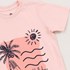T-Shirt Infantil Masculina Estampa Holliday Beach NUDE