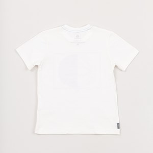 T-Shirt Infantil Masculina Estampa "Melancia" OFF WHITE