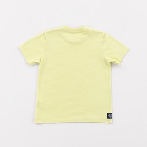 T-Shirt Infantil Masculina Estampa Texto VERDE CLARO