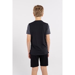 T-Shirt Infantil Masculina Lycra Suplex DIVISION MESCLA ESCURO