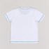 T-Shirt Infantil Masculina "O Rio E O Oceano" Branco